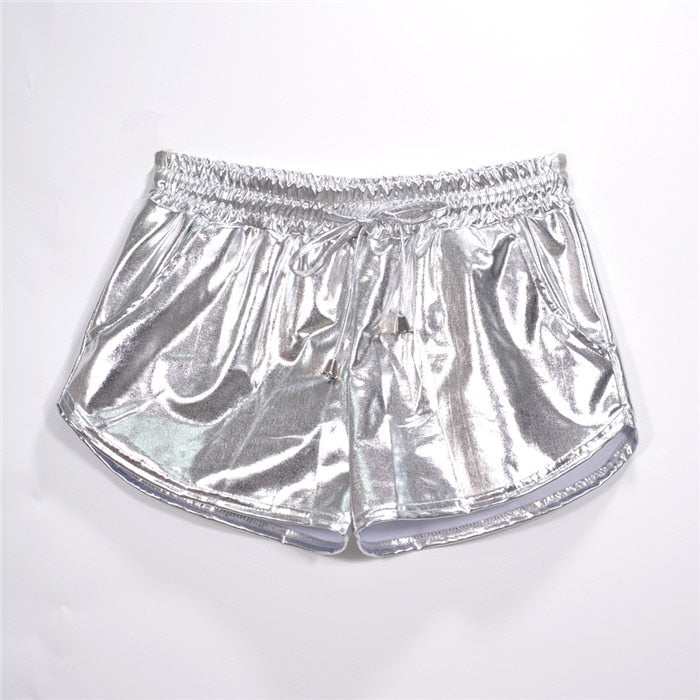 Women’s Holographic Shorts - Memento Dash Suppliers LLC