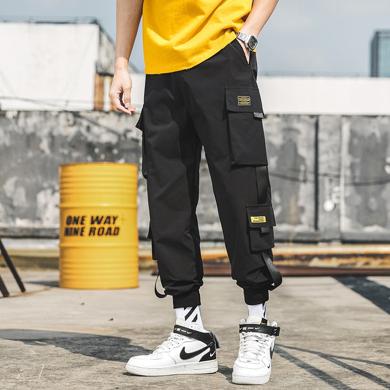 Strapped Cargo Pants - Memento Dash Suppliers LLC