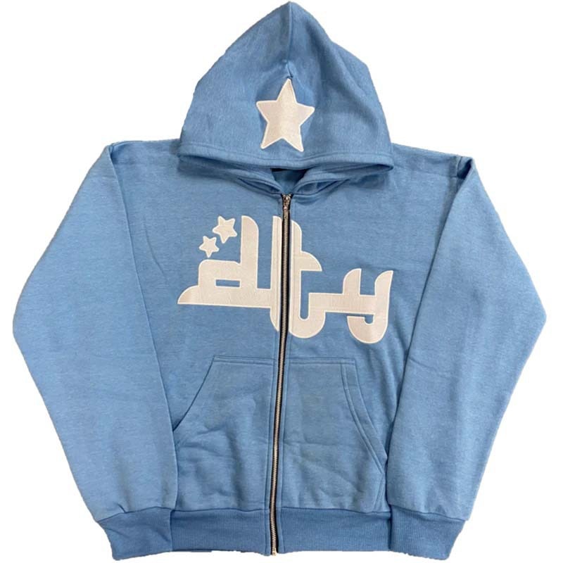 Star Retro Hoodie - Memento Dash Suppliers LLC