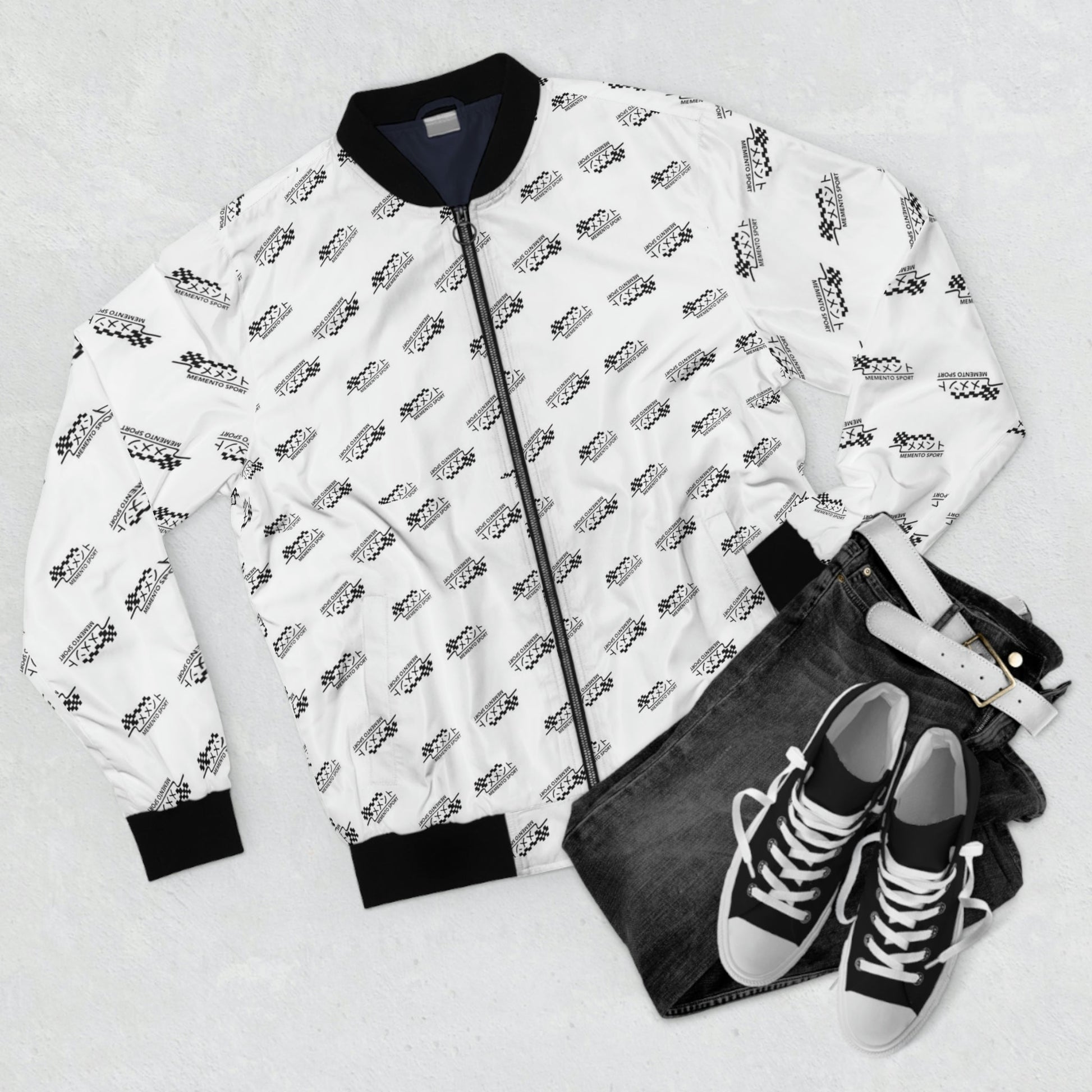 Memento Sport Bomber Jacket - Memento Dash Suppliers LLC