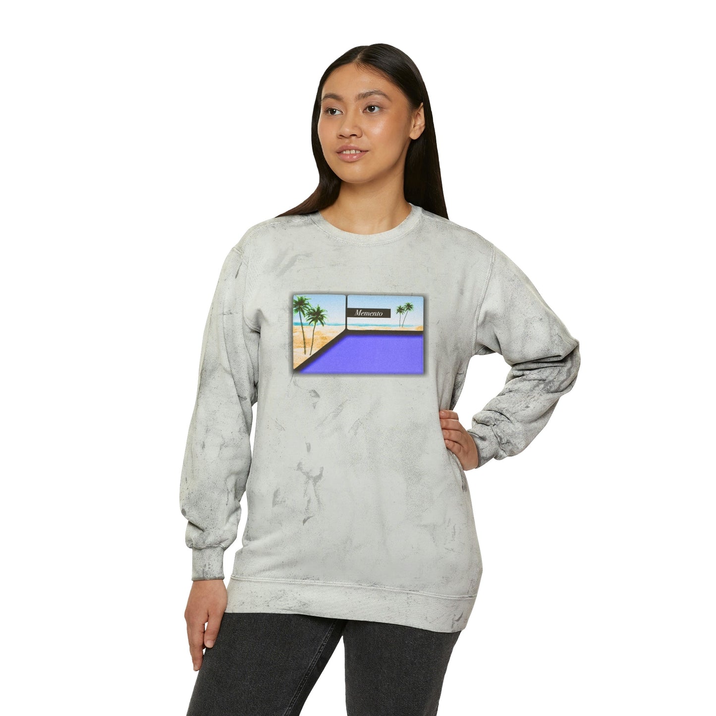 Memento Matrix Crewneck Sweatshirt - Memento Dash Suppliers LLC