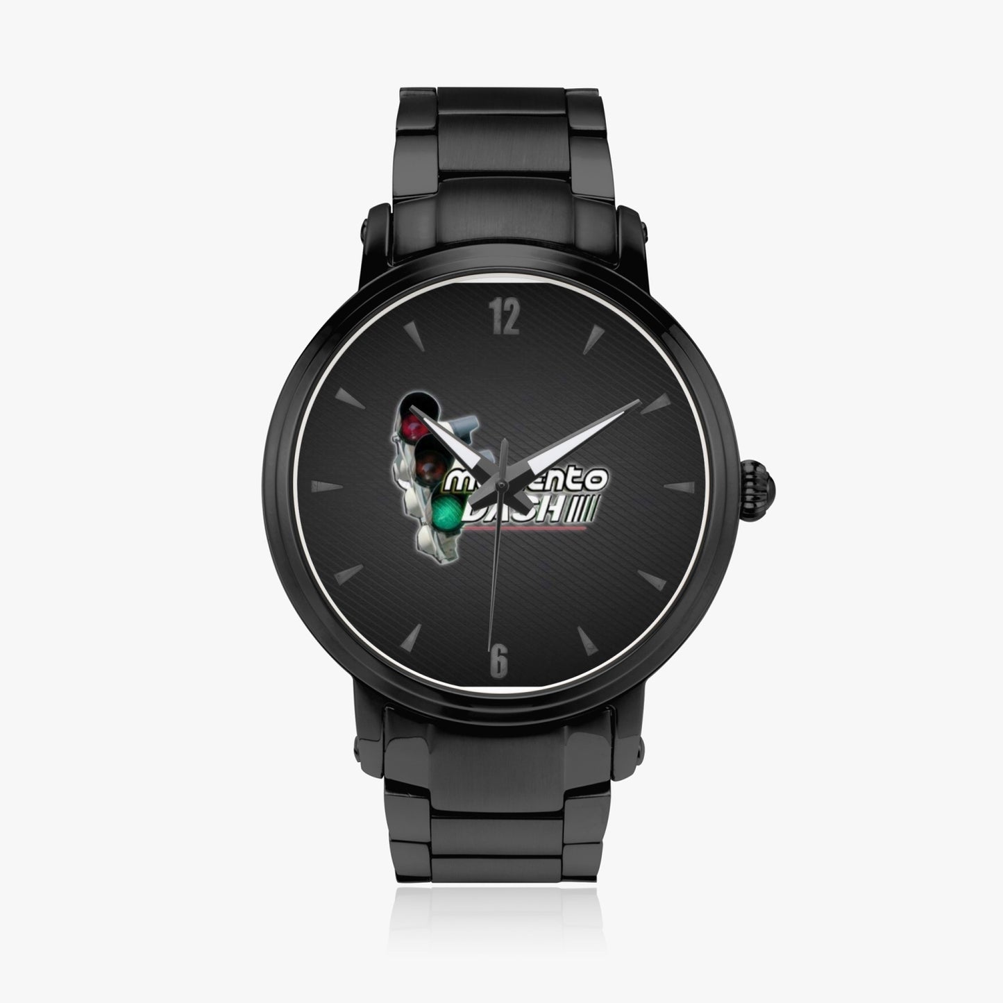 Memento Automatic Steel Watch - Memento Dash Suppliers LLC