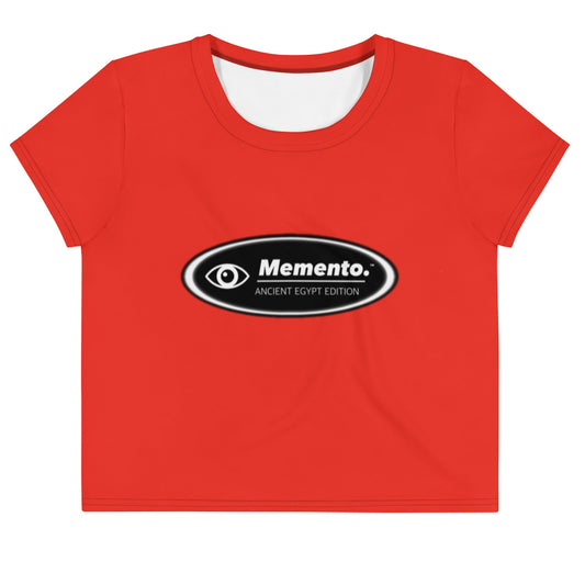 Memento Egypt Women's Crop Tee - Memento Dash Suppliers LLC