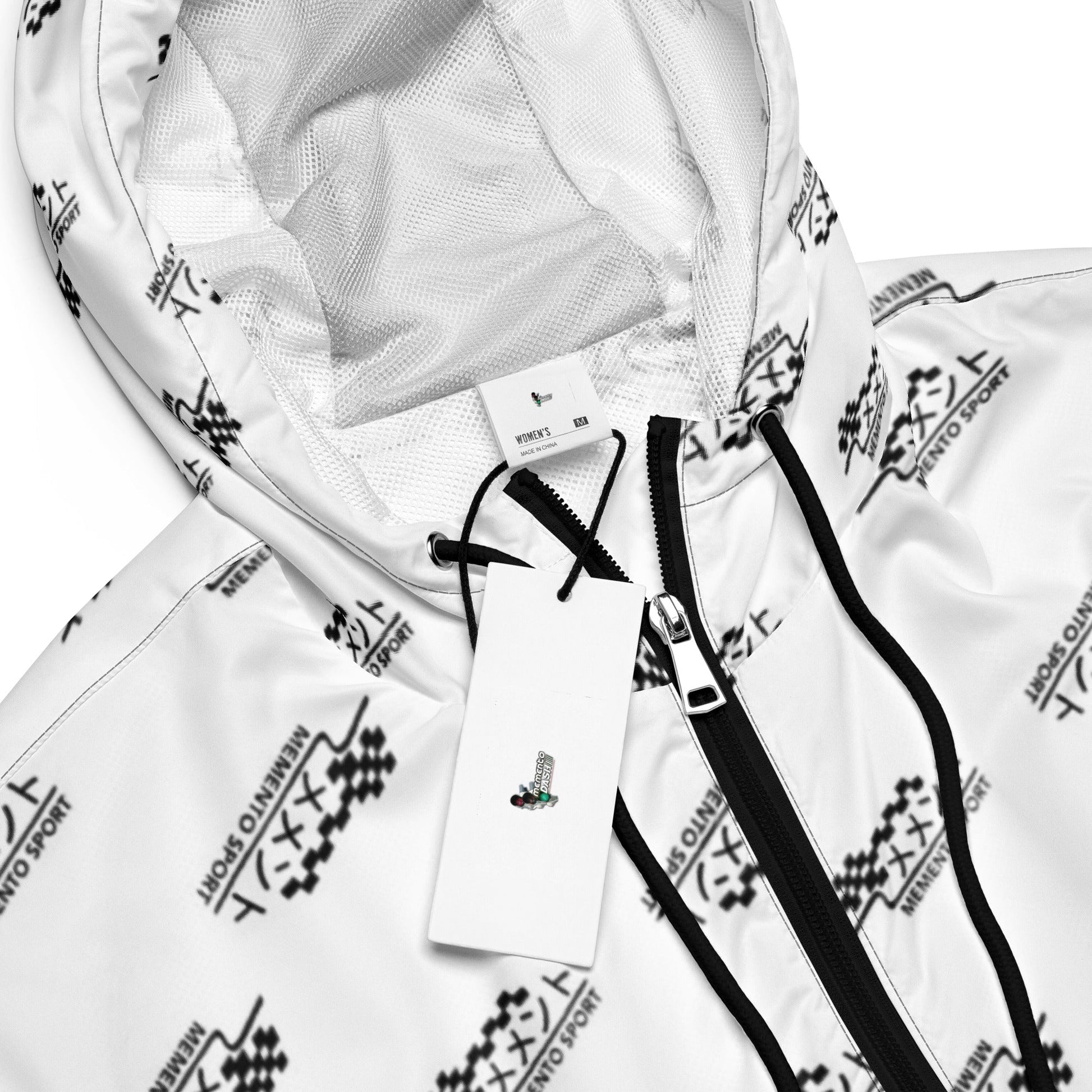 Memento Women’s Windbreaker - Memento Dash Suppliers LLC