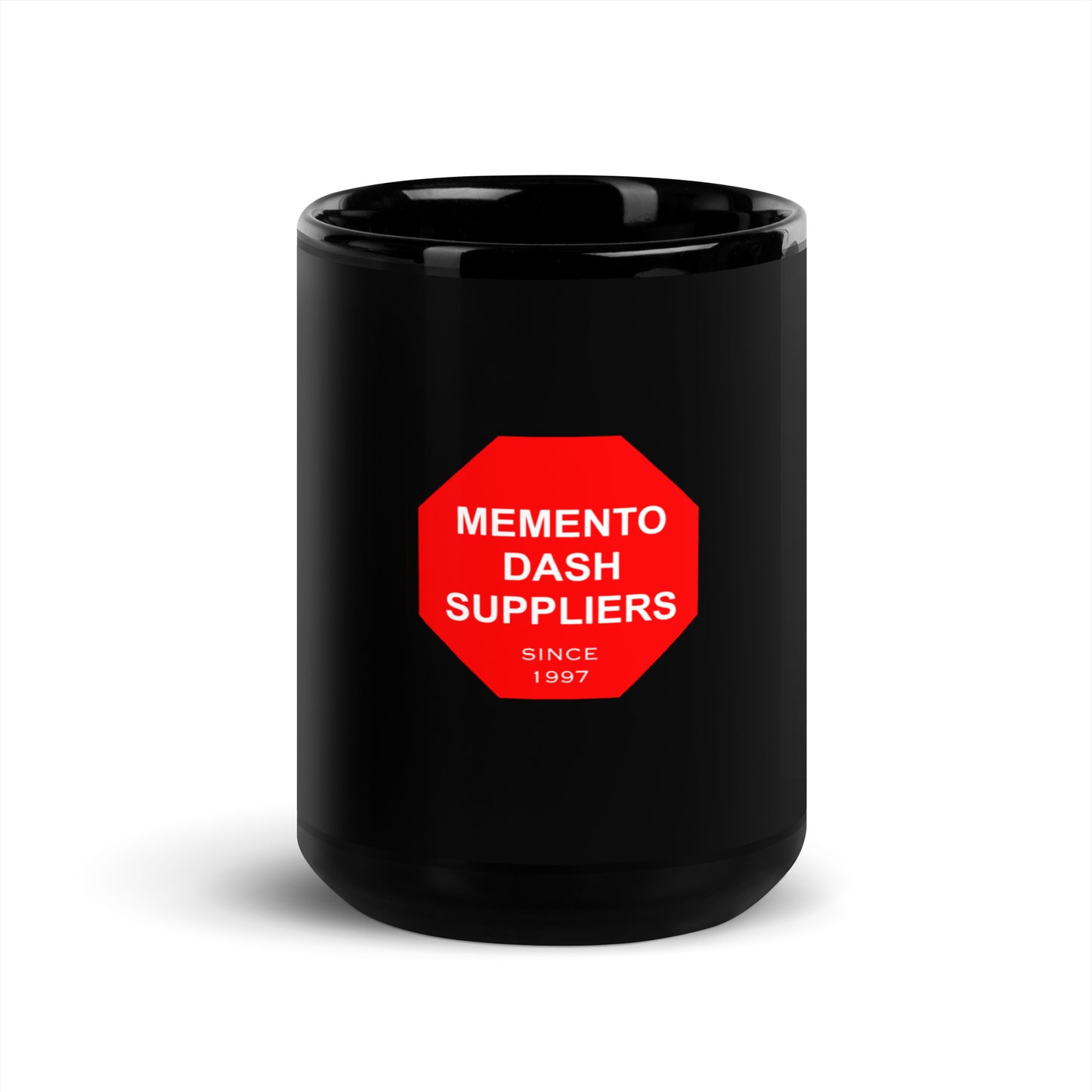 Memento Ceramic STOP Mug - Memento Dash Suppliers LLC