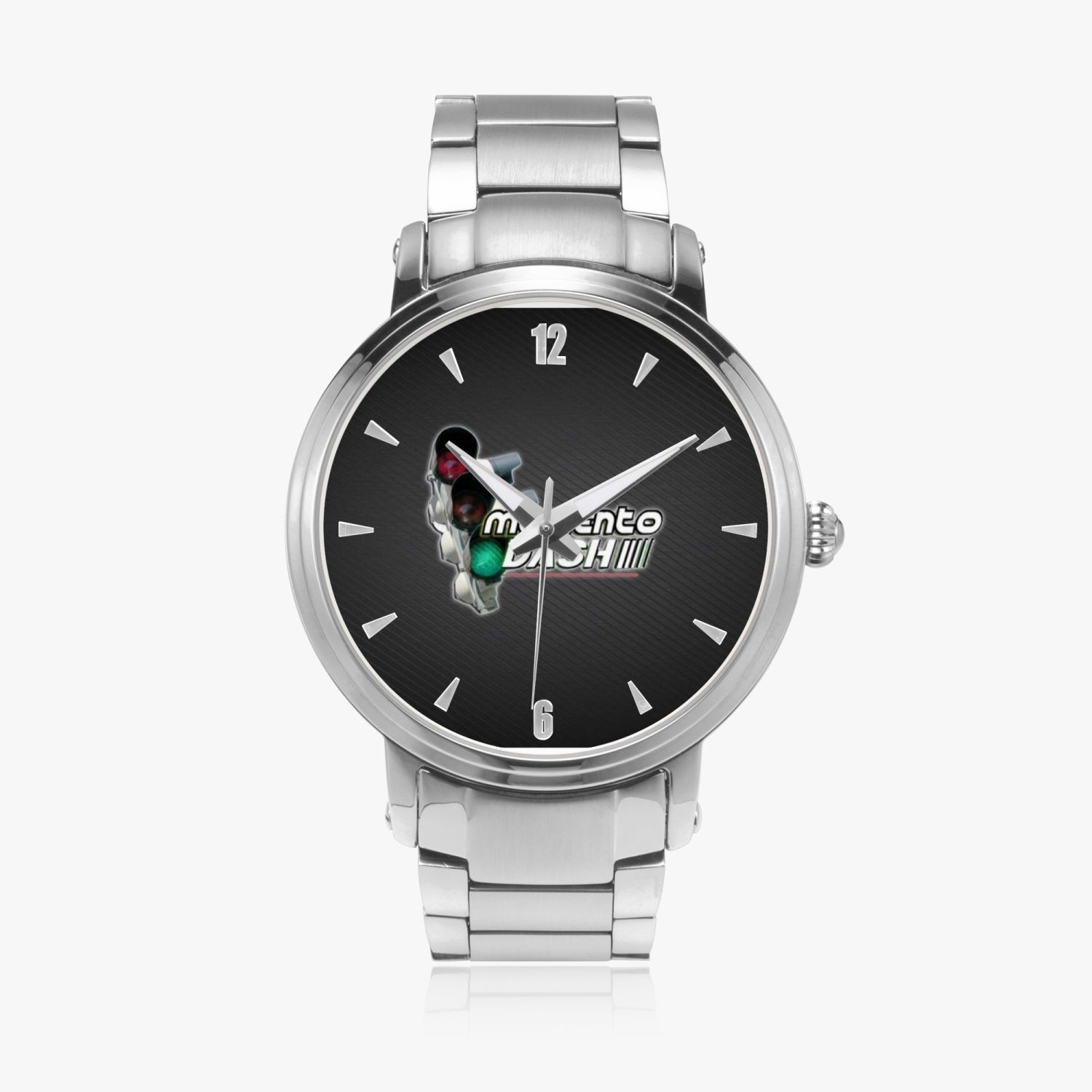 Memento Automatic Steel Watch - Memento Dash Suppliers LLC